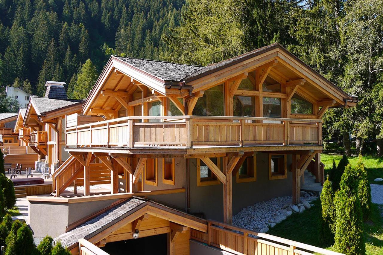 Villa Les Rives D'Argentiere Chamonix Exterior foto